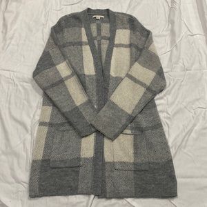 American Eagle Plaid Cardigan